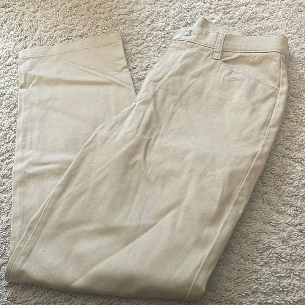 Women’s Lee size 10 pants tan color
